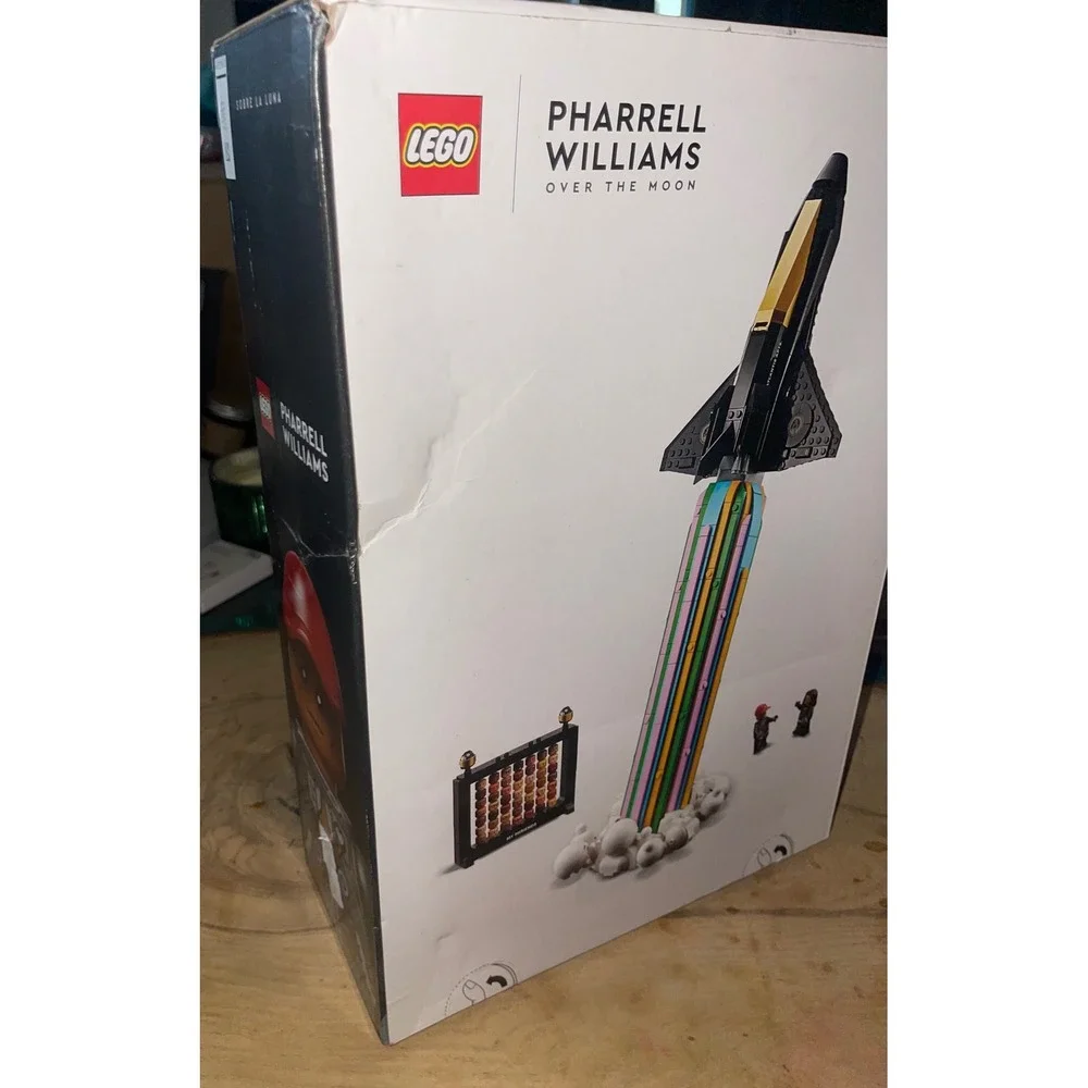 LEGO Pharrell Williams Over the Moon Set 10391 Space Shuttle 966 Pcs New Sealed